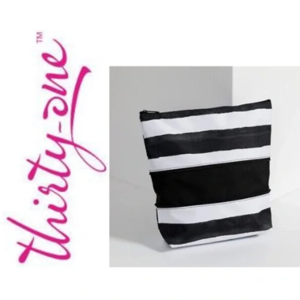 Thirty-One Size Up Expandable Pouch, New In Bag